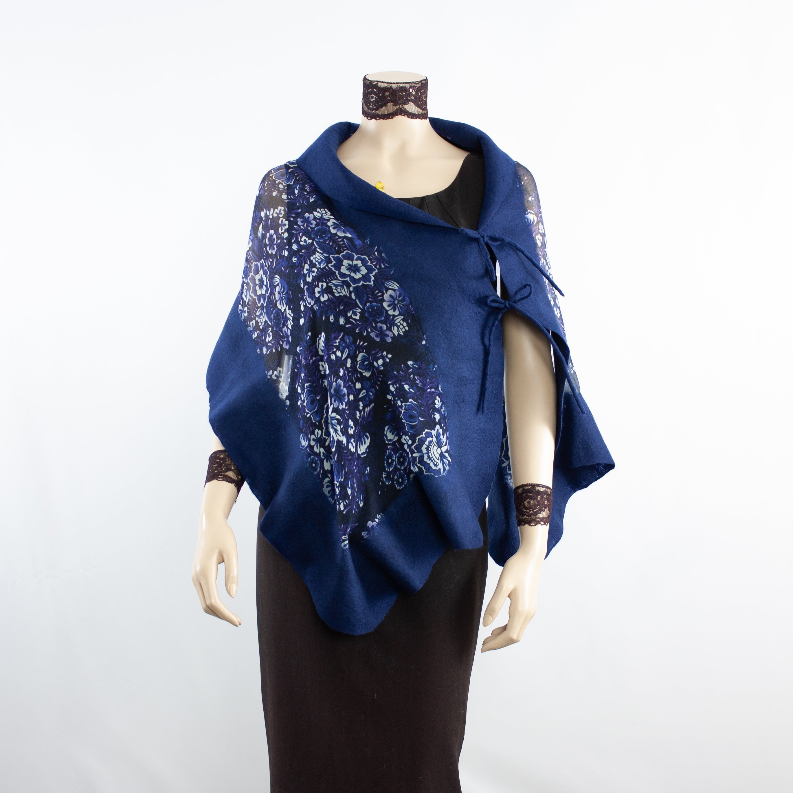 Premium Blue Navy Scarf #152 - Soft & Stylish Winter Accessory for Women & Men - Perfect for Cold Weather, Office, and Travel