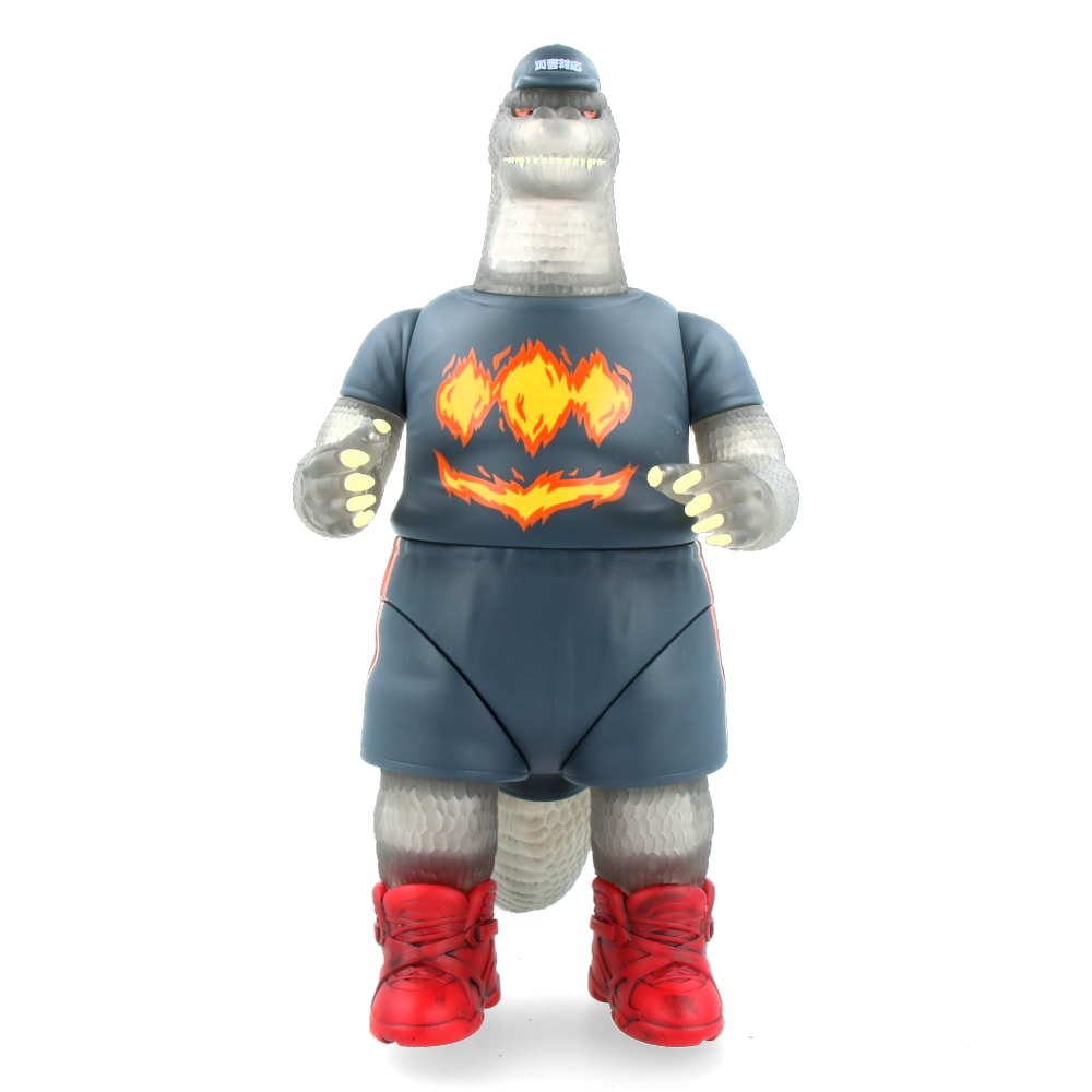 Giant Nozilla Fire Version - Large Dinosaur Plush Toy for Kids, Soft Stuffed Animal for Boys & Girls - Perfect for Birthday Gifts, Room Decor, and Cuddling