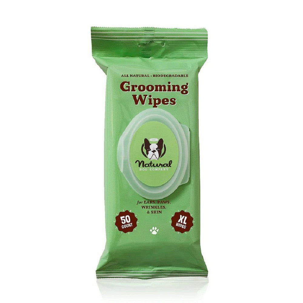 Dog Grooming Wipes for Coats - Gentle Cleaning & Deodorizing Pet Wipes for Bathing, Shedding & Allergy Relief - Perfect for Travel, Outdoor Adventures & Quick Cleanups