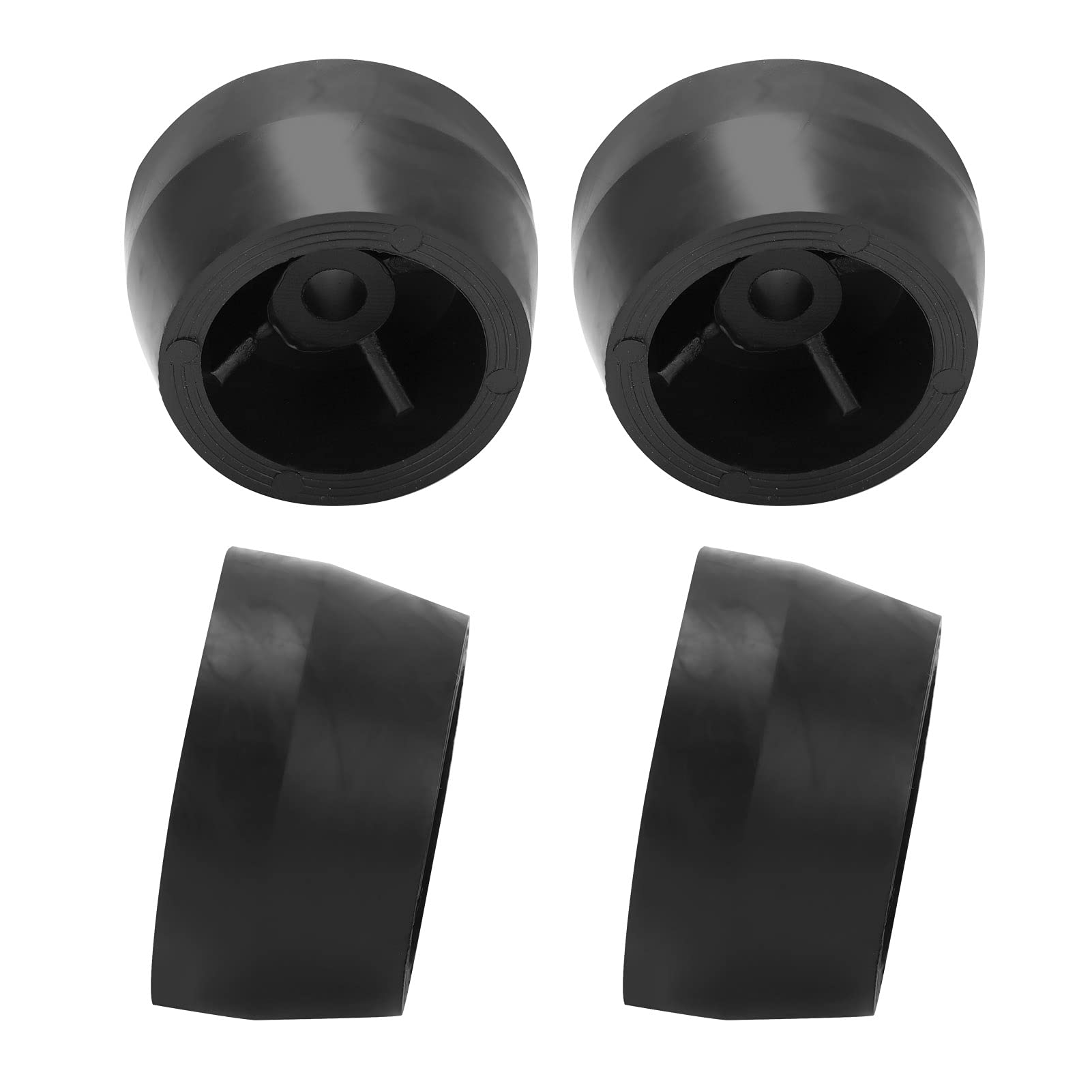Durable Engineering Plastic Feet for Air Compressors - Heavy Duty Industrial Support Pads for Factory Machinery & Equipment (Set of 4) - Perfect for Vibration Dampening, Machine Leveling and Equipment Protection in Manufacturing Plants