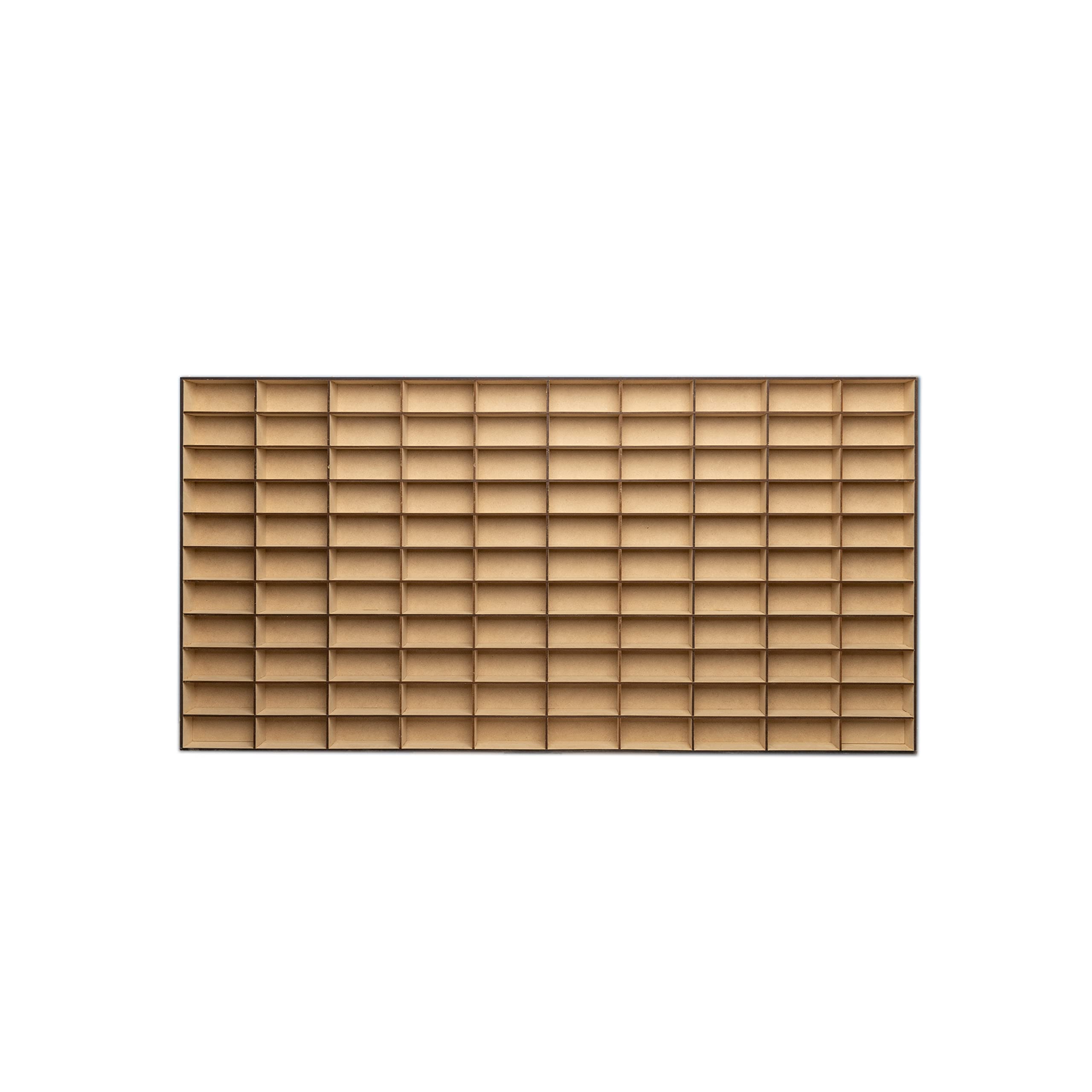 ALEJANDRO CORTES 110-Slot Toy Storage Organizer Case - Perfect for LEGO, Action Figures & Small Toys | Portable Display & Organization Solution for Kids' Rooms, Playrooms & Classrooms