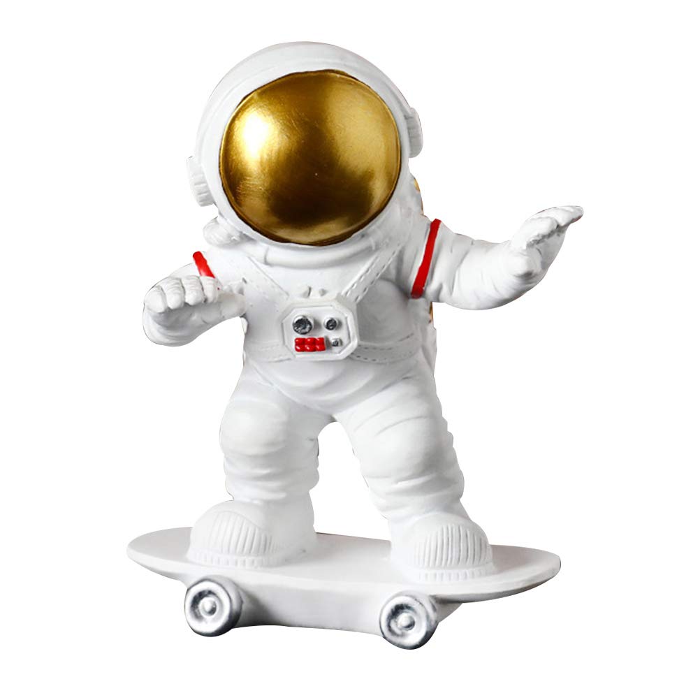 Handmade Astronaut Figurine - Adorable Spaceman Decor for Home, Wall & Room | Outer Space Themed Gift & Collectible | Perfect for Nursery, Office & Sci-Fi Lovers