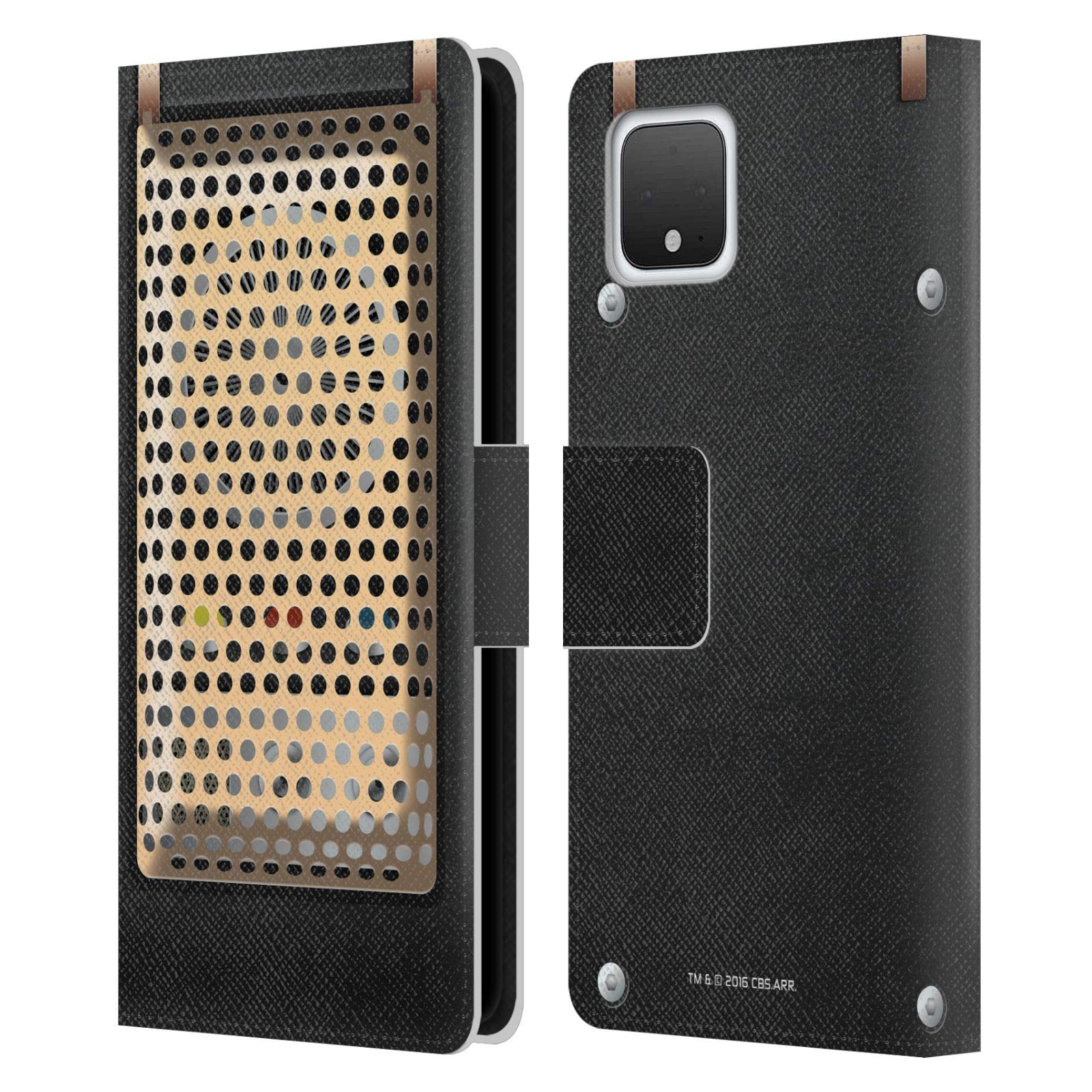 Star Trek Communicator Leather Wallet Case for Google Pixel 4 - Sci-Fi Gadget Cover for Fans