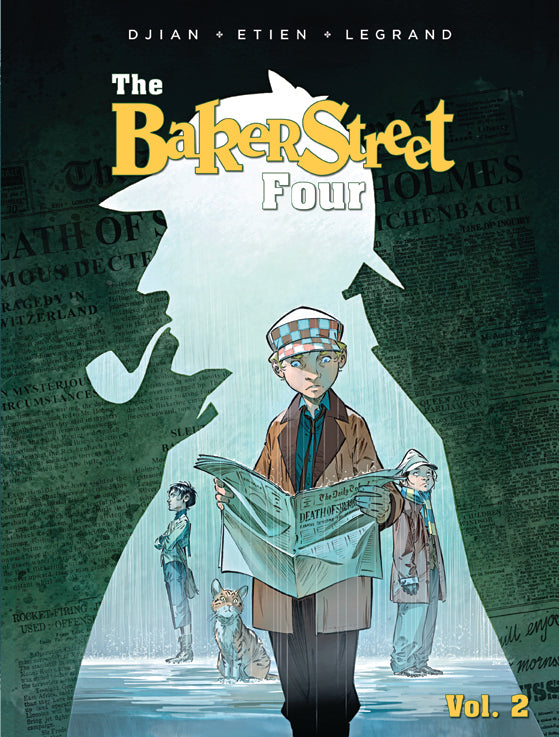 The Baker Street Four, Vol. 2 - Graphic Novel | Mystery Adventure Book | Sherlock Holmes Inspired Story | Perfect for Comic Book Lovers & Mystery Fans