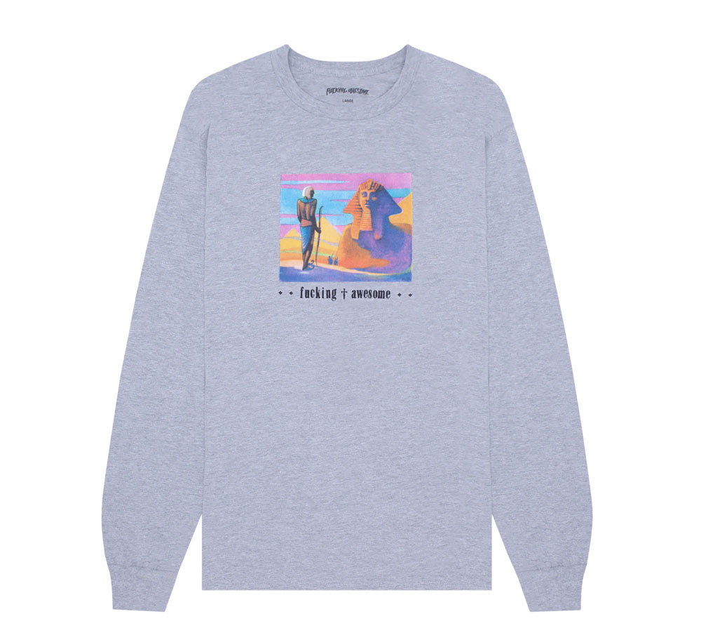 Premium Egyptian Long Sleeve T-Shirt for Men & Women - Soft Cotton Comfort Fit Casual Wear - Perfect for Everyday Outfits, Layering & Cool Weather