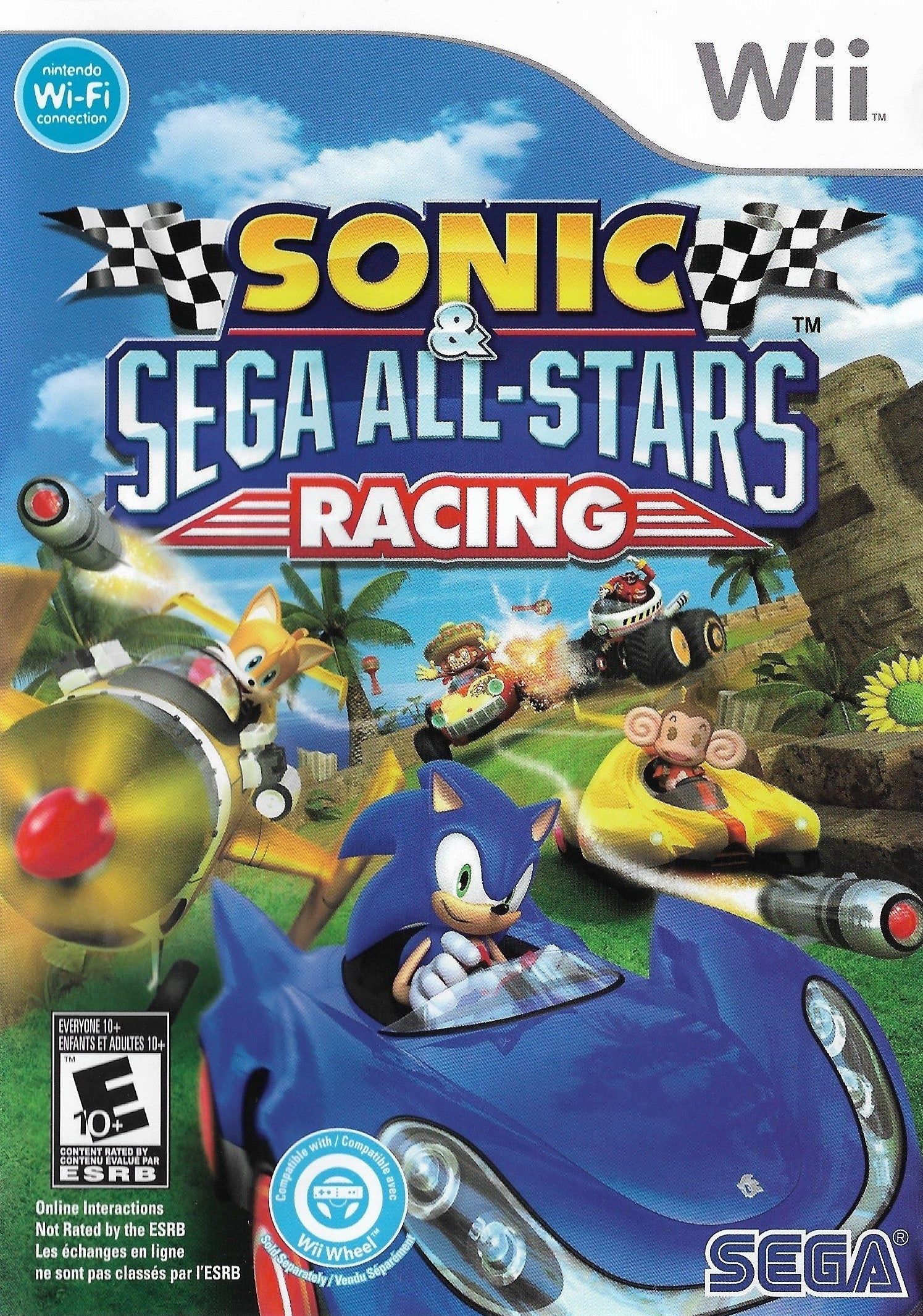 Sonic & Sega All-Stars Racing Game - Nintendo Switch, PS4, Xbox One | Multiplayer Kart Racing with Classic Characters - Perfect for Family Game Nights & Competitive Play