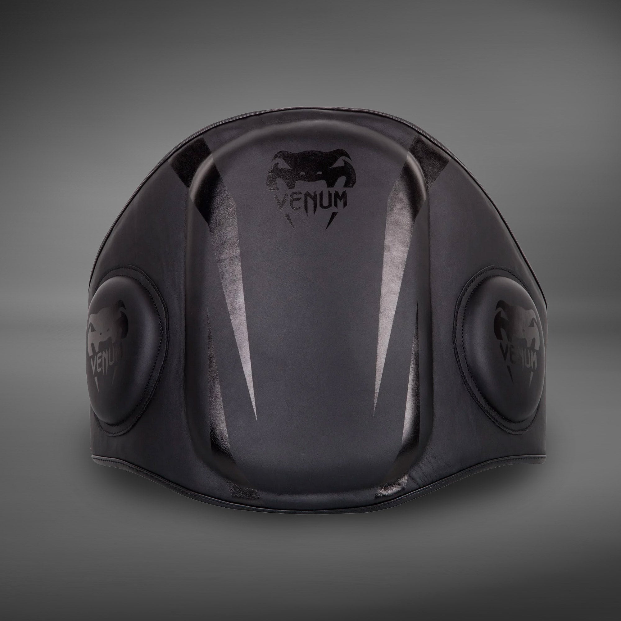 Venum Elite MMA Belly Protector - Black - High-Quality Abdominal Guard for Combat Sports, Muay Thai & Kickboxing Training - Perfect for Fighters & Athletes