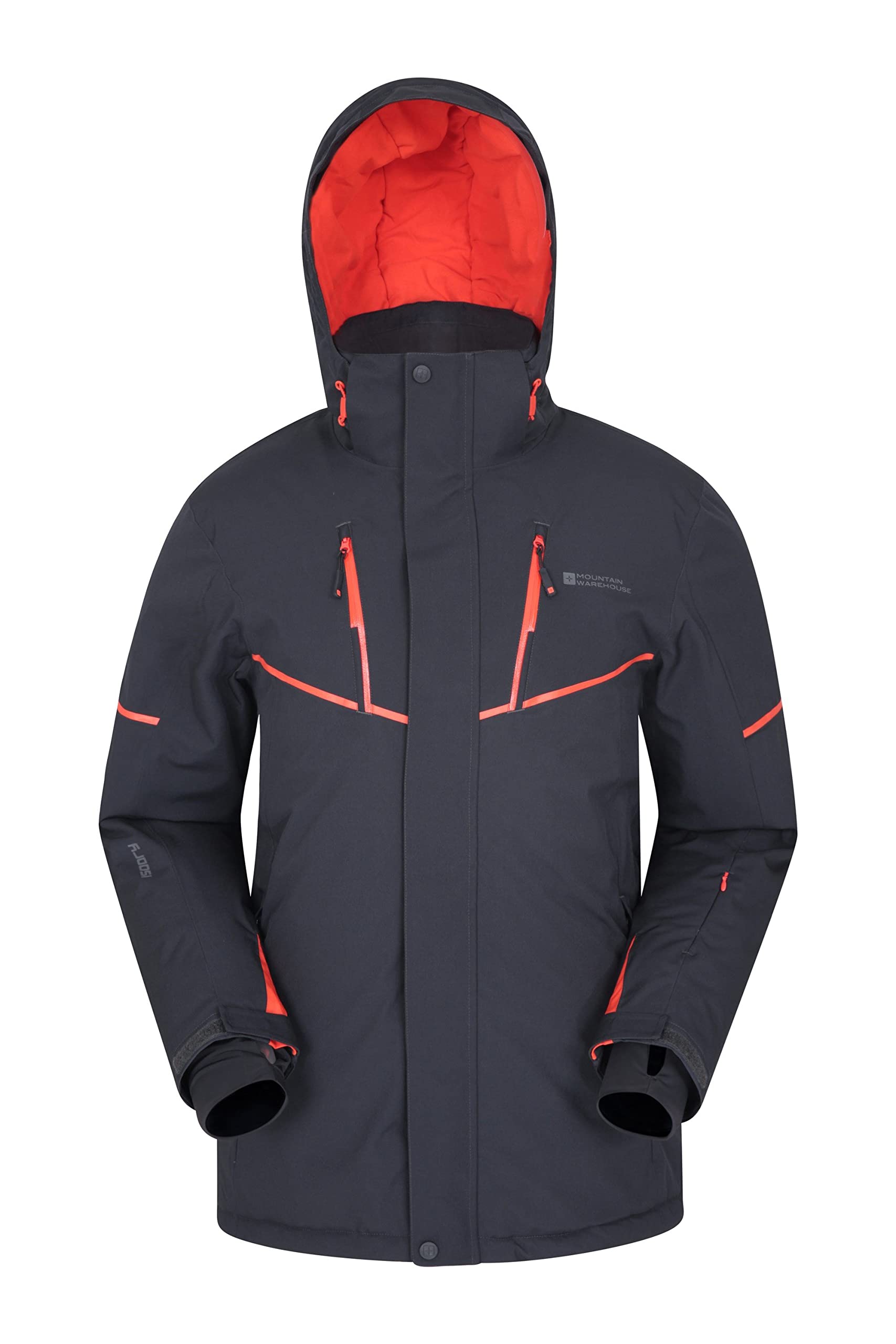 Mountain Warehouse Galactic Men's Waterproof Ski Jacket - Insulated Winter Coat for Snowboarding & Cold Weather Activities