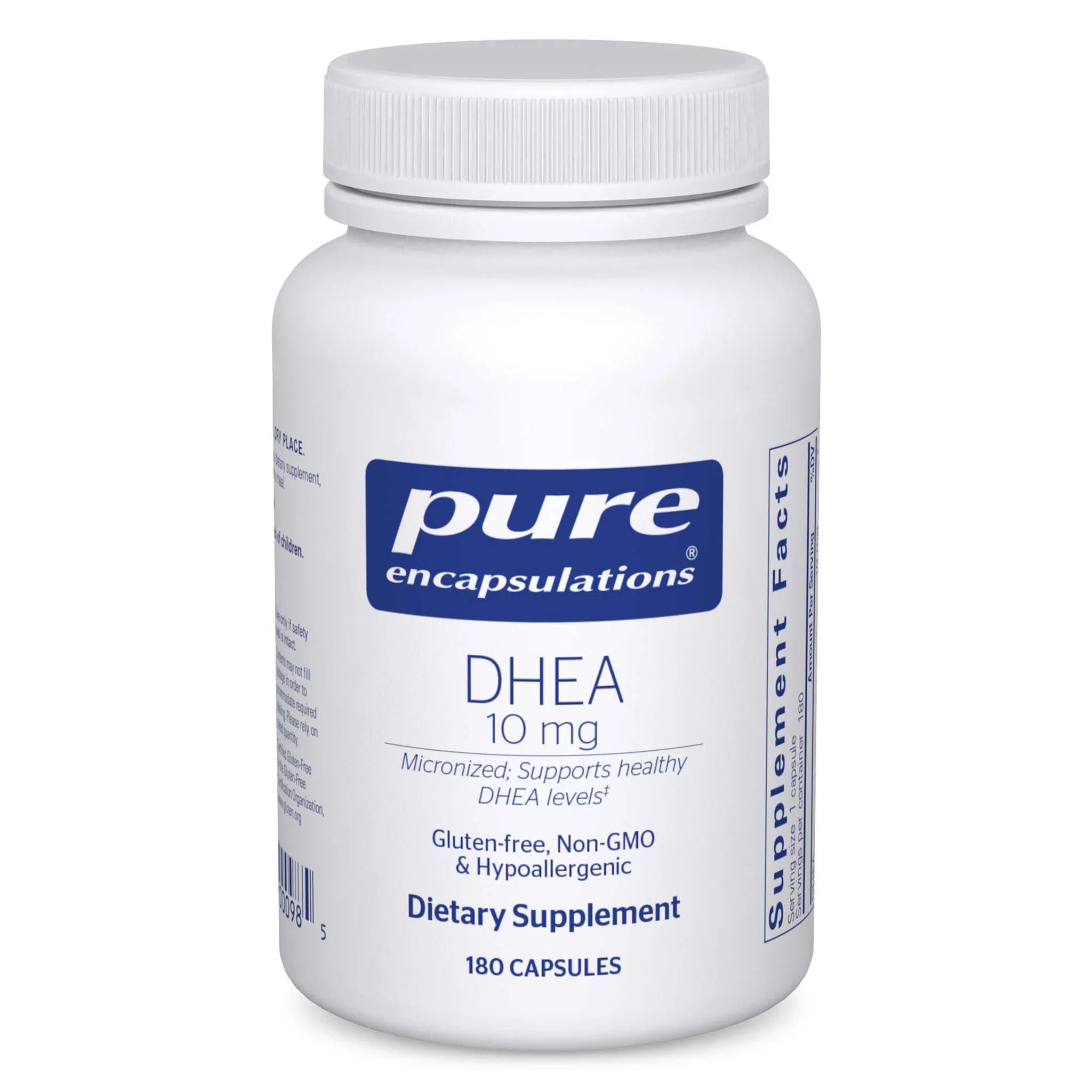 DHEA 10mg Supplement - 60 Capsules for Hormone Balance & Energy Support | Boost Vitality & Wellness for Men & Women