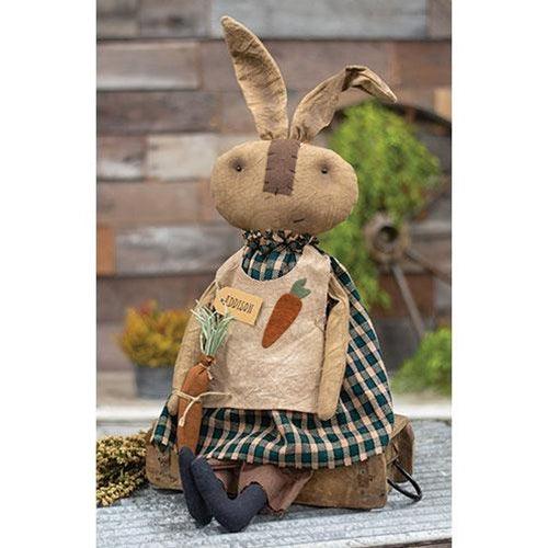 Addison Bunny Plush Toy - Soft Stuffed Animal for Kids & Collectors | Perfect for Gifts, Nursery Decor, and Cuddling