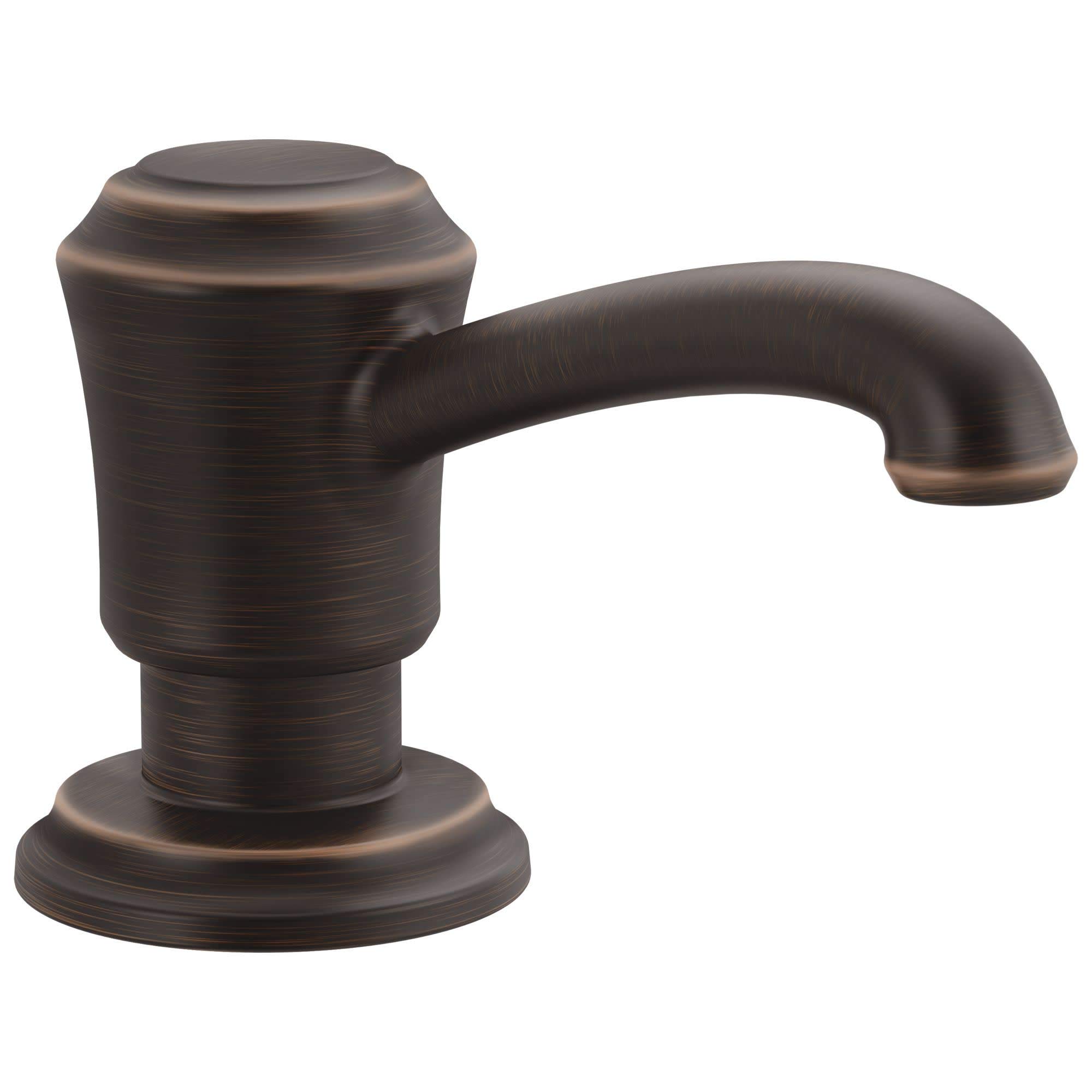 Delta RP100735RB Venetian Bronze Kitchen Faucet with Pull-Down Sprayer - Modern Single Handle Sink Faucet for Home Kitchen, Restaurant & Commercial Use