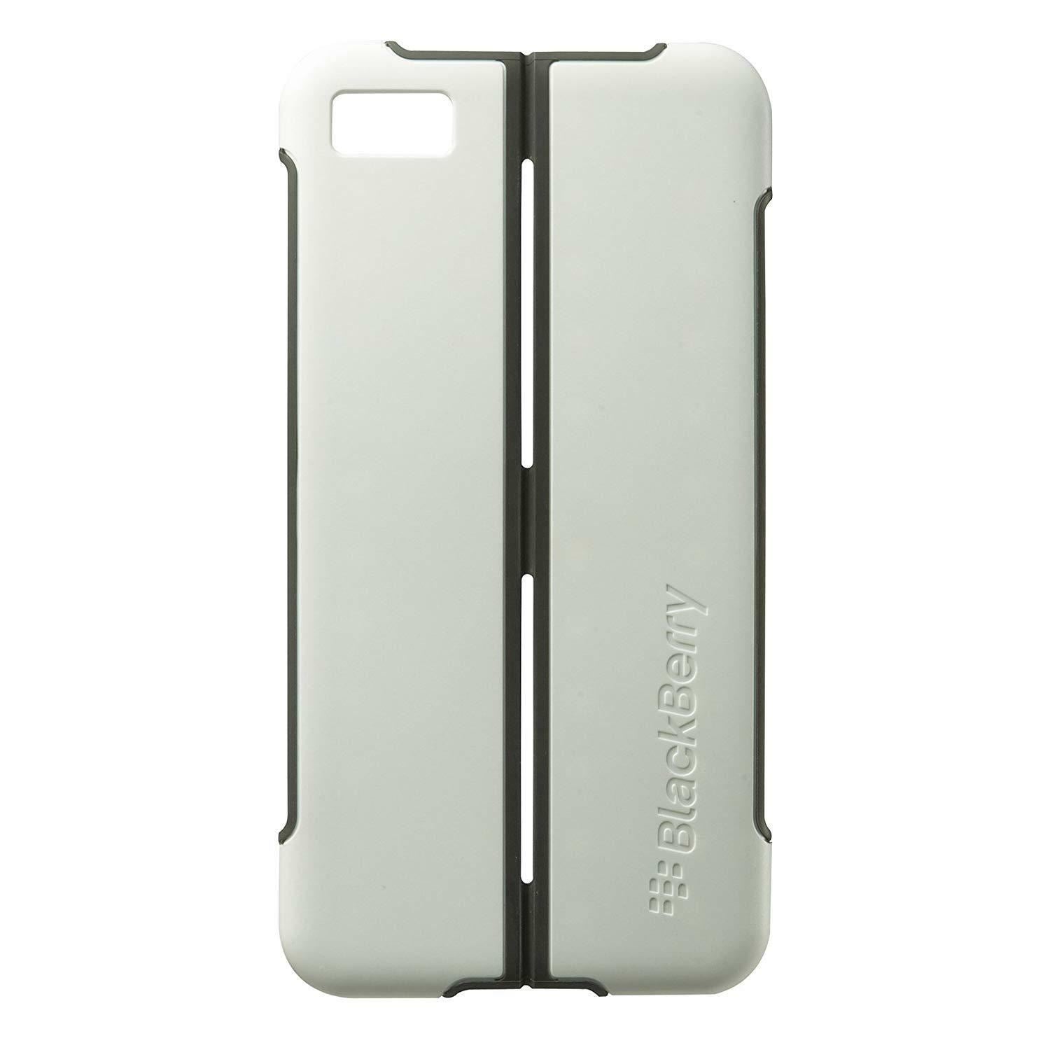 BlackBerry Z10 Hard Shell Case - White Protective Cover with Transform Design | Durable Phone Case for BlackBerry Z10 | Perfect for Work, Travel & Everyday Use