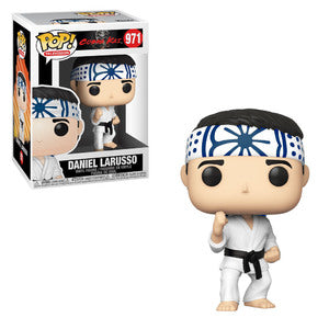 Cobra Kai Pop! Vinyl Figure - Daniel LaRusso [971] - Funko Pop Collectible for Karate Kid Fans, Perfect for Display & Gifts