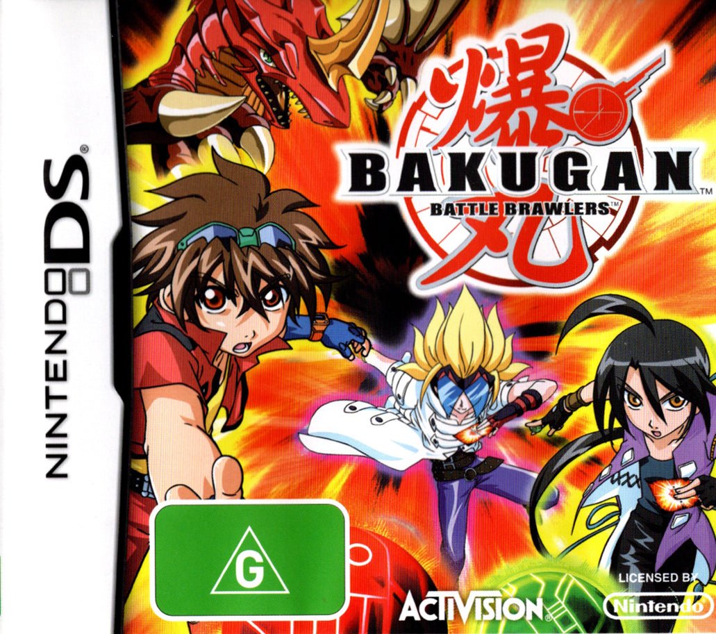 Bakugan: Battle Brawlers Nintendo DS Game - Action-Packed Adventure for Kids & Teens - Perfect for Travel & Family Game Night