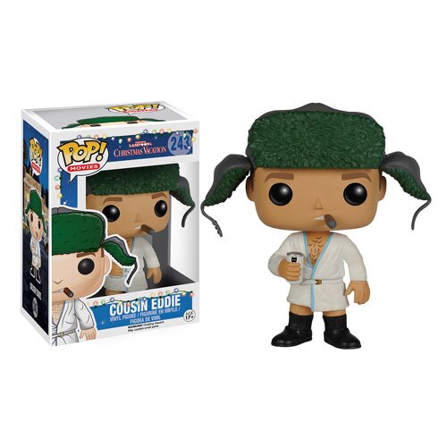 Funko Pop! Cousin Eddie Christmas Vacation Collectible Figure - Perfect for Holiday Decorations & Gifts