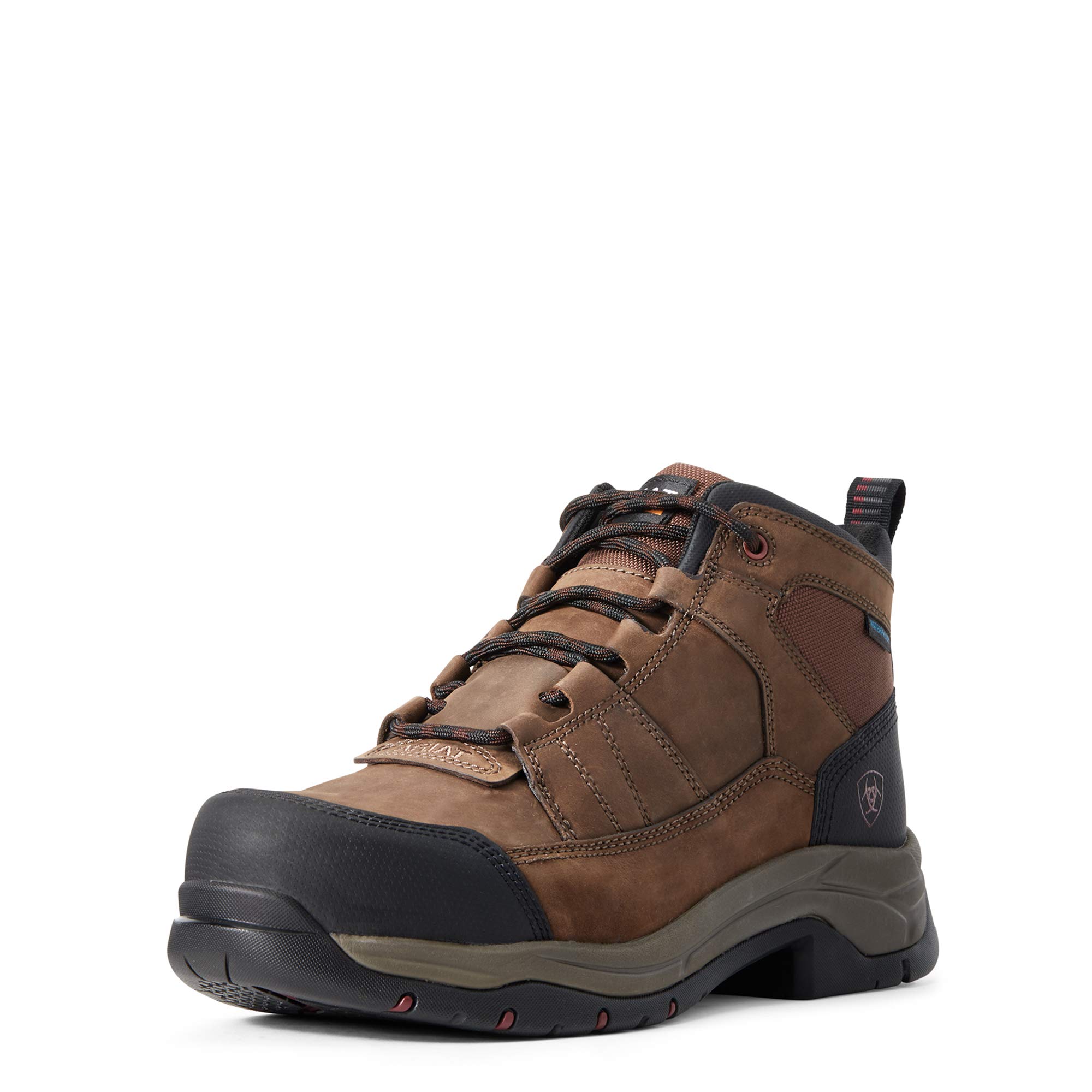 ARIAT Telluride Work Boots - Waterproof Composite Toe Safety Shoes for Men - Durable & Comfortable for Construction, Hiking & Outdoor Work