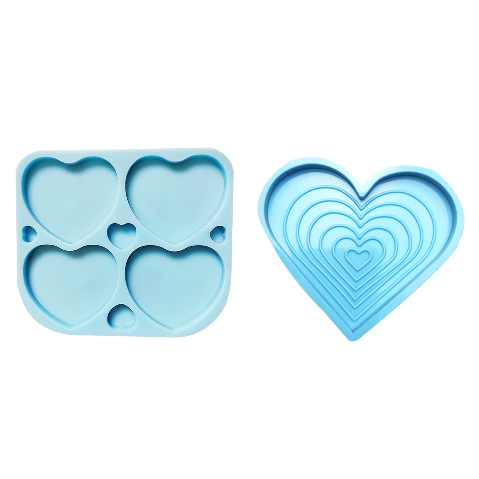 Multifunctional Silicone Phone Grip Mold - Heart-Shaped DIY Resin Phone Holder for Epoxy Casting, Perfect for Crafting Unique Gifts (Ideal for DIY Projects, Phone Accessories & Handmade Decorations)