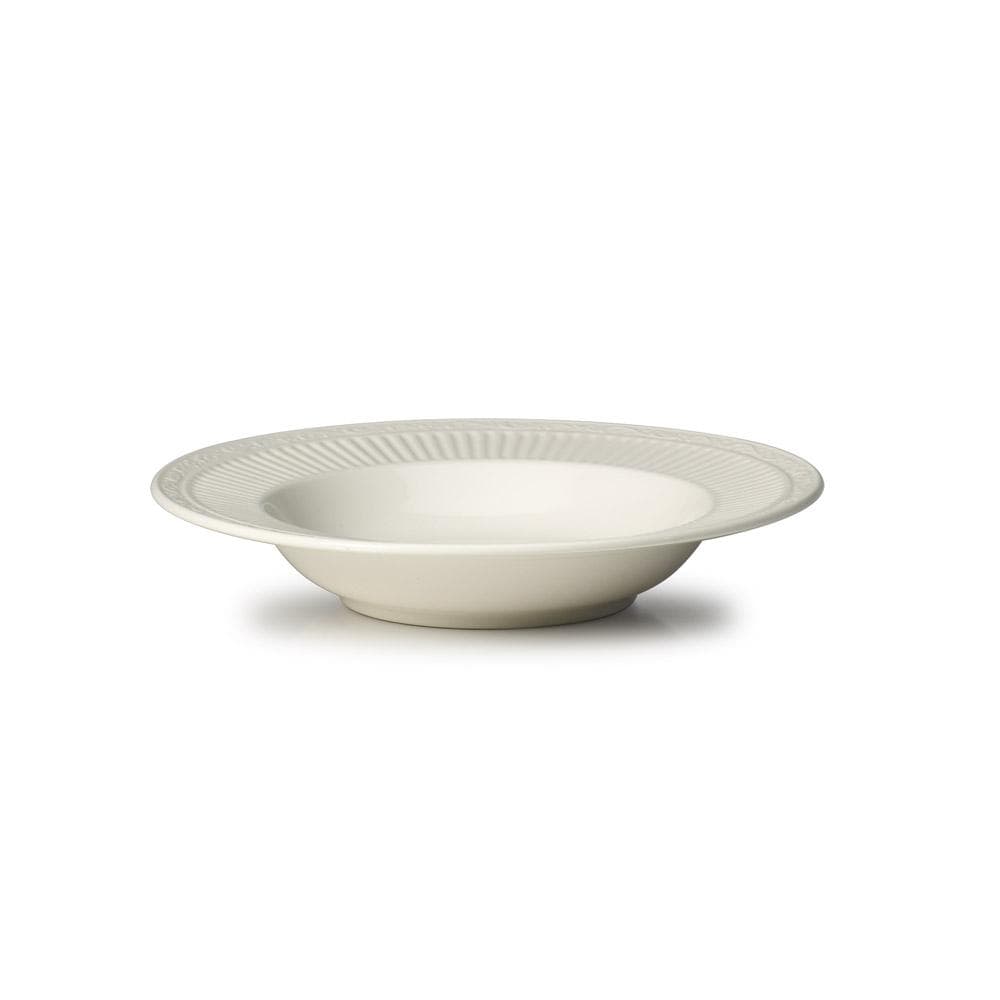 Italian Countryside® Rim Soup Bowl - Elegant Ceramic Pasta Bowl for Soup, Salad, Pasta & Dessert | Microwave & Dishwasher Safe | Perfect for Home Dining, Restaurants & Gifts