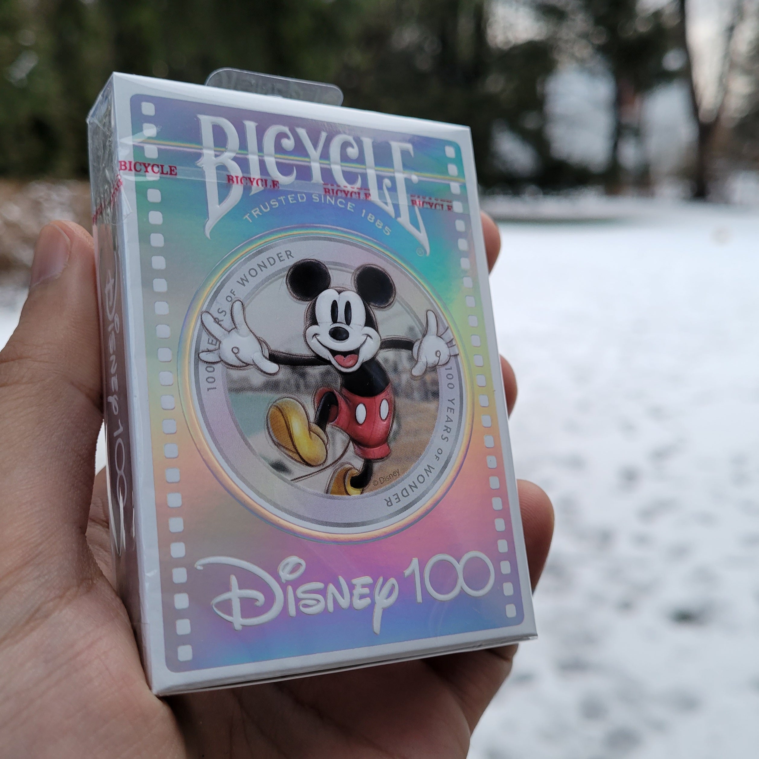 Disney 100th Anniversary Bicycle Playing Cards - Premium Collectible Deck for Card Games, Magic Tricks & Disney Fans - Perfect for Parties, Family Game Nights & Collectors