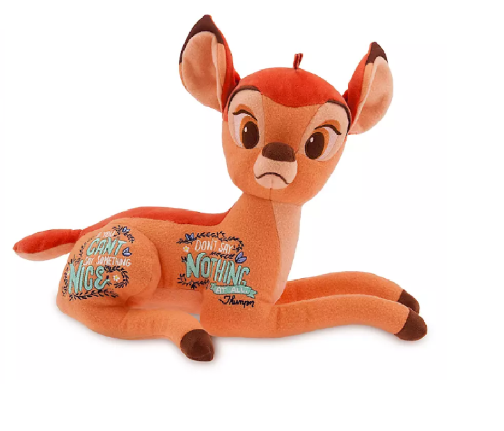 Disney Wisdom Bambi Plush Toy - Limited Edition Stuffed Animal for Kids & Collectors - Perfect for Gifts, Nursery Decor, and Disney Fans