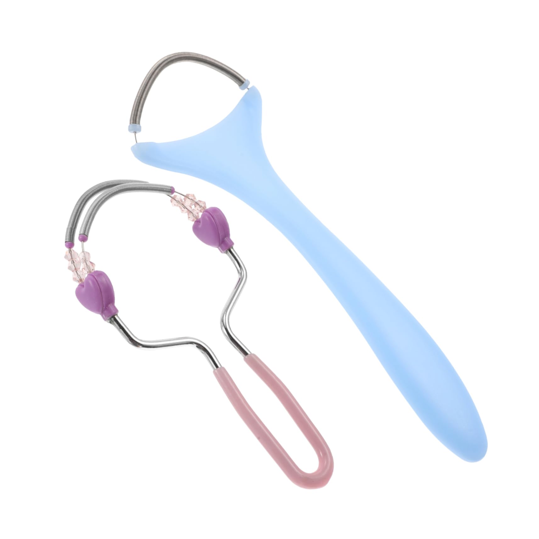 Women's Facial Hair Remover - Manual Spring Epilator for Eyebrows, Upper Lip & Chin - Painless Hair Removal Tool for Smooth Skin - Perfect for Home Use & Travel Beauty Routine