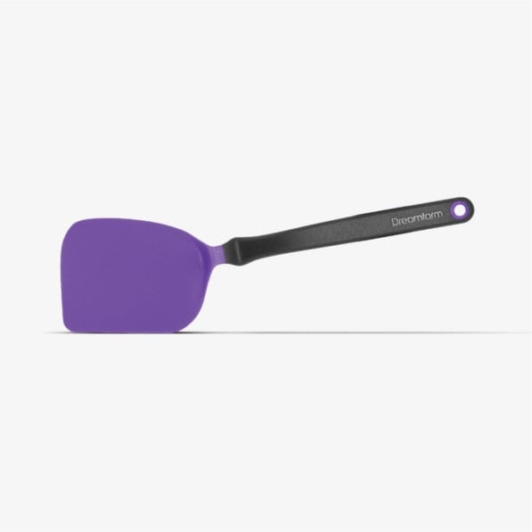 Dreamfarm Mini Chopula - Small Purple Kitchen Spatula for Baking, Cooking & Serving - Perfect for Non-Stick Pans, Mixing Bowls & Small Spaces