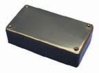 Hammond 1591LBK Plastic Enclosure - Multipurpose Black Project Box (50 Pack) - Ideal for DIY Electronics, Robotics & Prototyping Projects