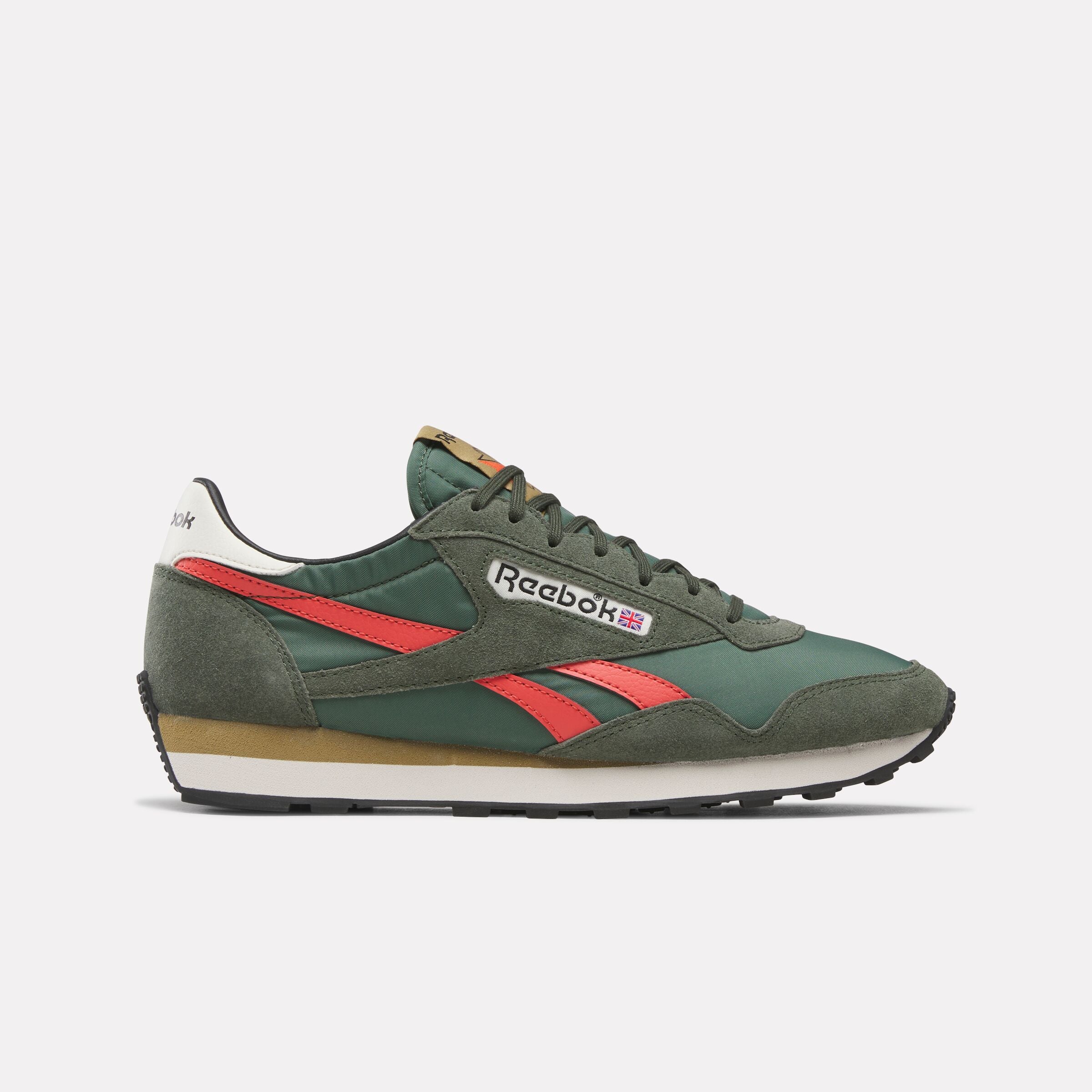 Aztec II Green/Orange Flare/Alabaster - Stylish and Durable Sneakers for Men & Women | Perfect for Running, Gym Workouts, and Casual Wear