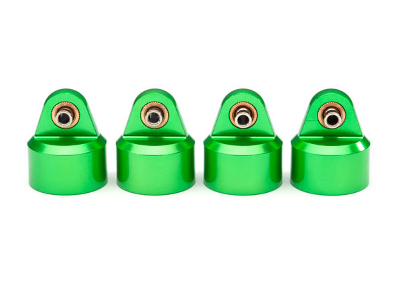 Premium Aluminum GT Maxx Shock Body - High-Performance Green Alloy Upgrade for RC Cars - Perfect for Off-Road Racing & Drifting Scenes