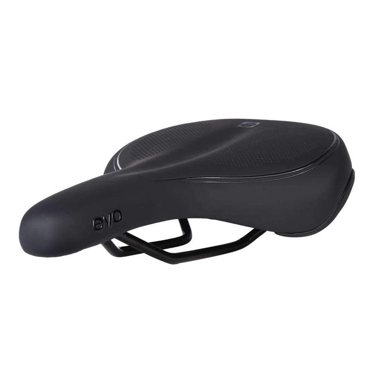 EVO Comfortable Padded Bike Saddle Seat for Women - Ergonomic Design for Cruiser, Mountain & Hybrid Bicycles - Perfect for Commuting, Leisure Rides & Outdoor Adventures