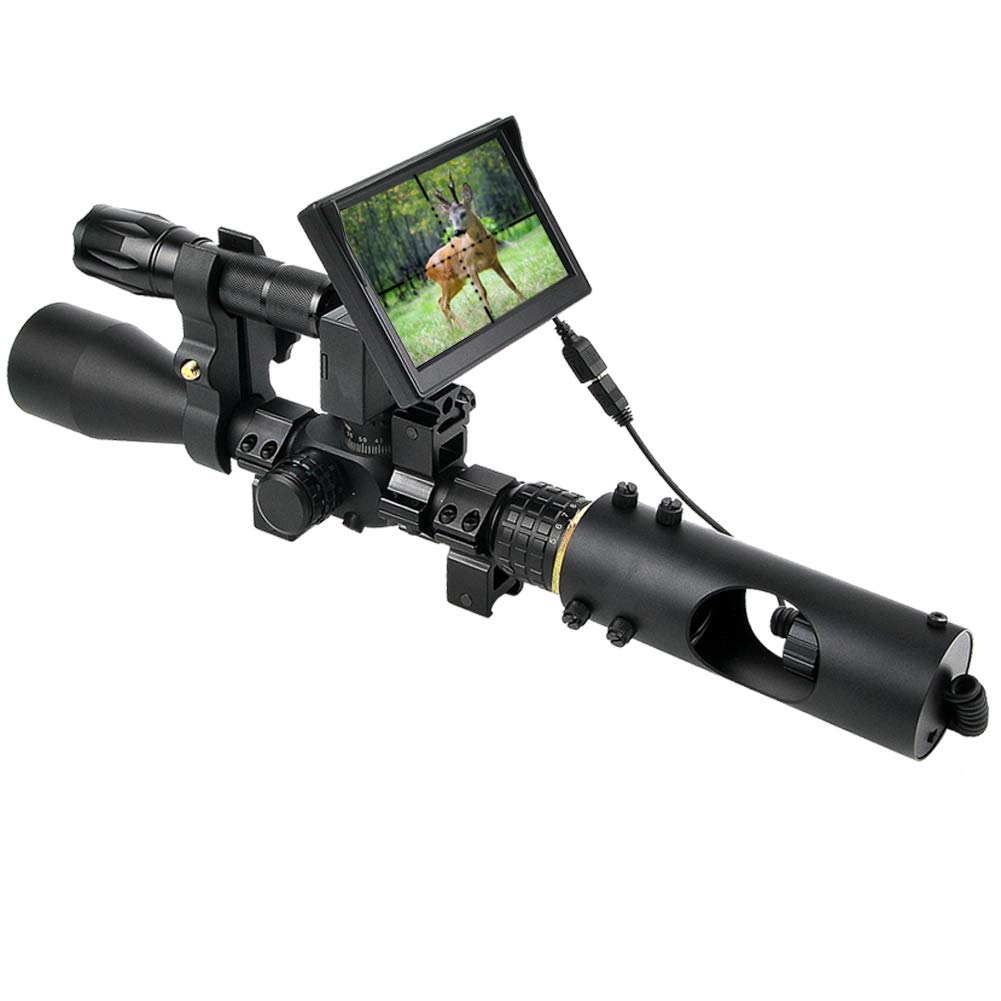 Nabila Night Vision Scope for Rifle - 850nm IR Illuminator, 5