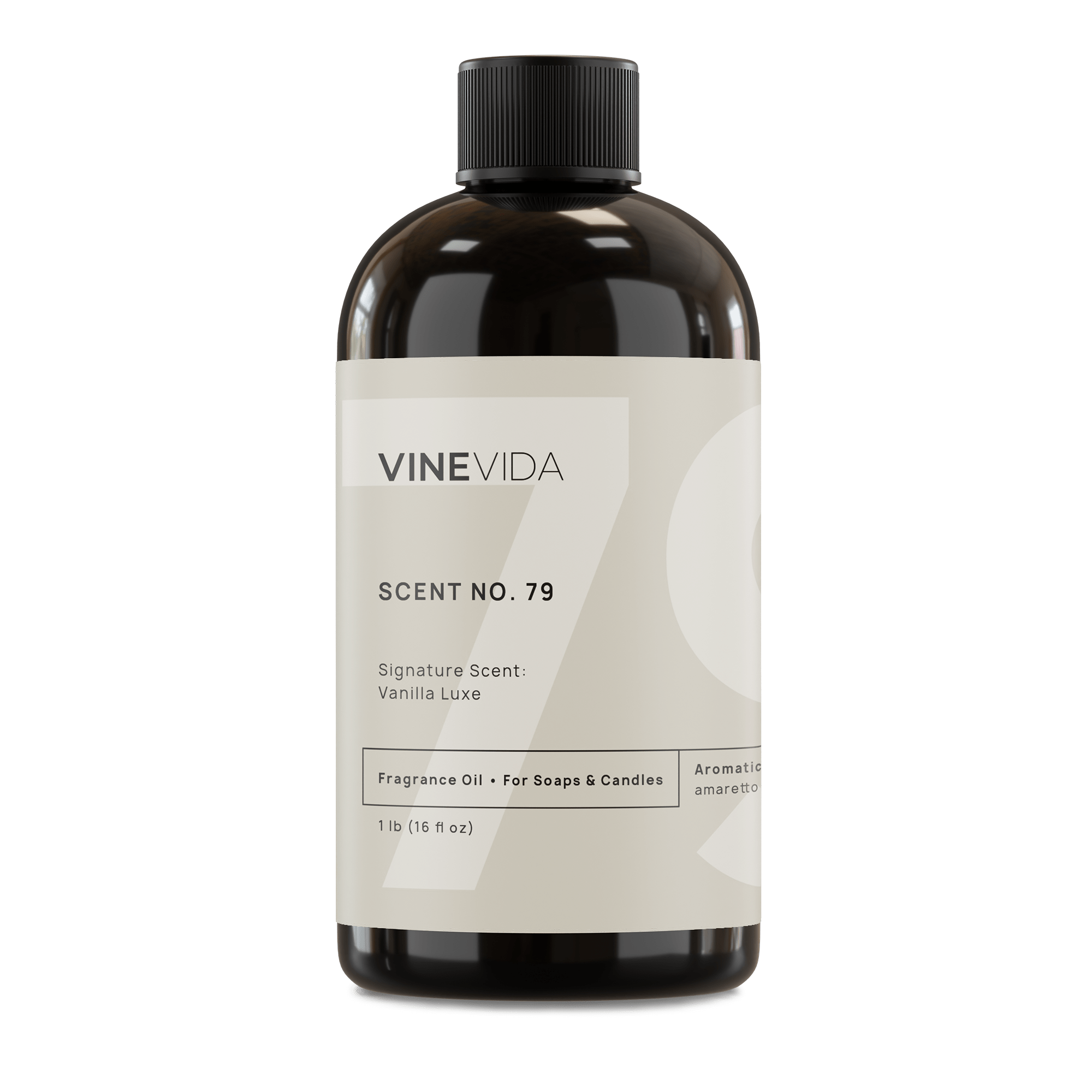 NO. 79 Vanilla Luxe Fragrance Oil for Handmade Soaps, Candles & DIY Crafts - Perfect for Aromatherapy, Home Scenting & Gift Making