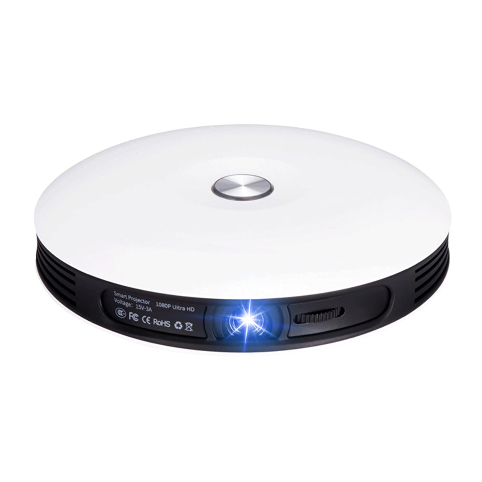 2022 Upgraded Mini Projector - Portable WiFi Bluetooth 4K Full HD Video Projector for Home Theater, Mobile Phone & Data Display | Perfect for Movie Nights, Gaming & Outdoor Camping