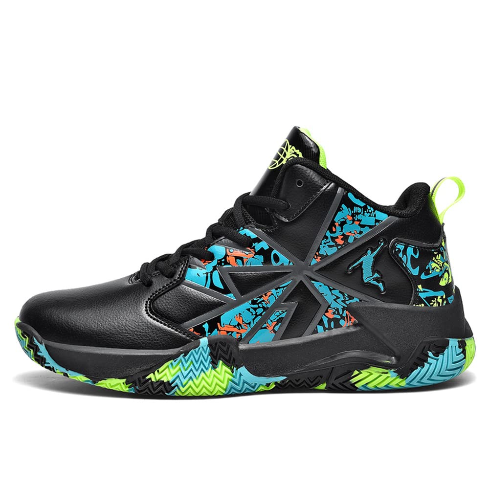Voiv Men's Basketball Running Sneakers - Lightweight Breathable Casual Outdoor Sports Shoes for Gym, Training & Daily Wear