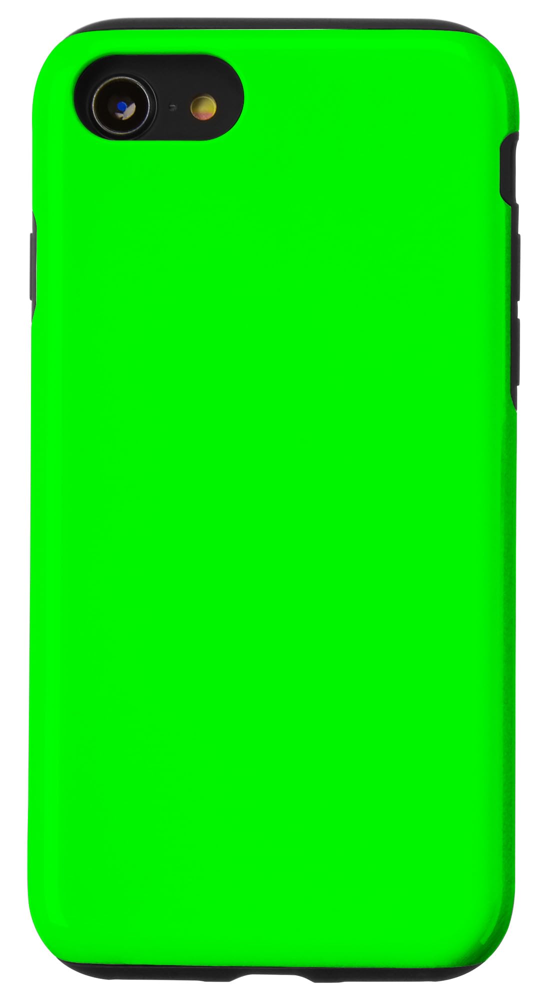 Premium iPhone SE (2020)/7/8 Slim Protective Case - Shockproof & Anti-Scratch Cover in Vibrant Lime Green - Perfect for Everyday Use, Travel & Outdoor Activities