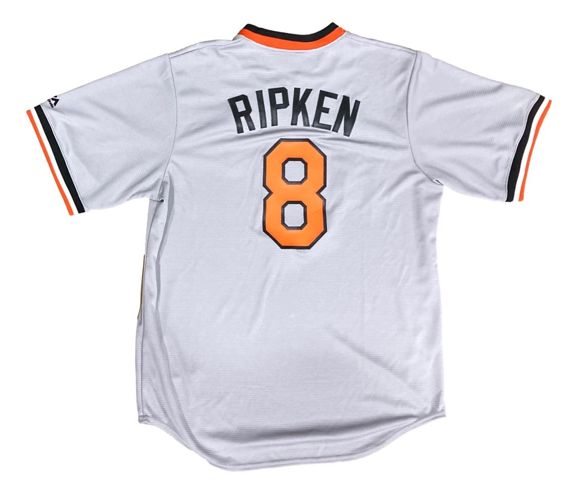Cal Ripken Baltimore Orioles Majestic Cooperstown Cool Base Baseball Jersey - Authentic MLB Replica for Fans & Collectors - Perfect for Games, Events & Memorabilia Display