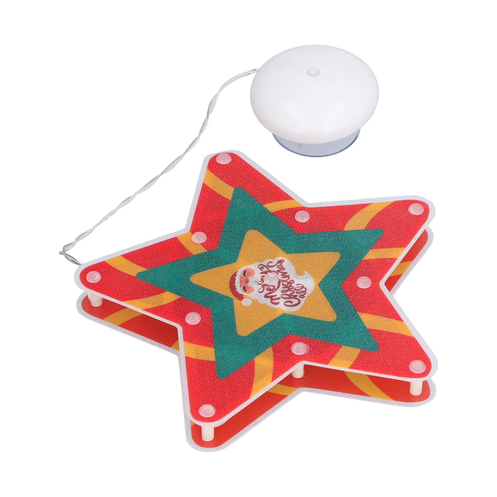 Shanrya Hanging Outdoor Christmas LED Cup Pendant Light - Waterproof Window Decorations for Holiday, Party, Garden & Home Decoration