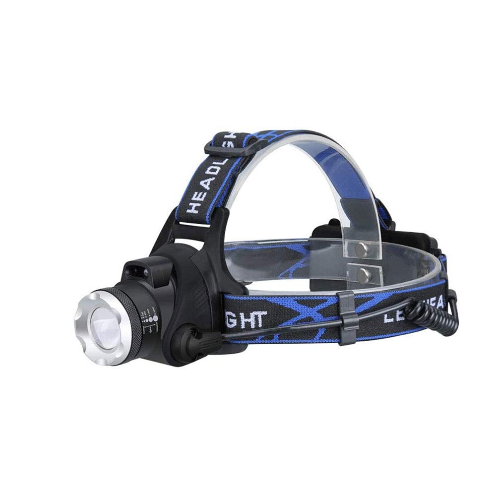CAZARU FXJ Brightest USB Rechargeable Headlamp - 1000 Lumens High Power LED Headlight with Batteries - Perfect for Camping, Hiking, Running & Outdoor Adventures
