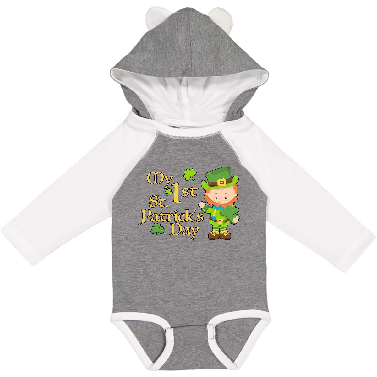 My First St. Patrick's Day Outfit - Adorable Leprechaun Long Sleeve Baby Creeper for Boys & Girls | Perfect for Irish Holiday Celebrations, Photo Shoots & Family Gatherings
