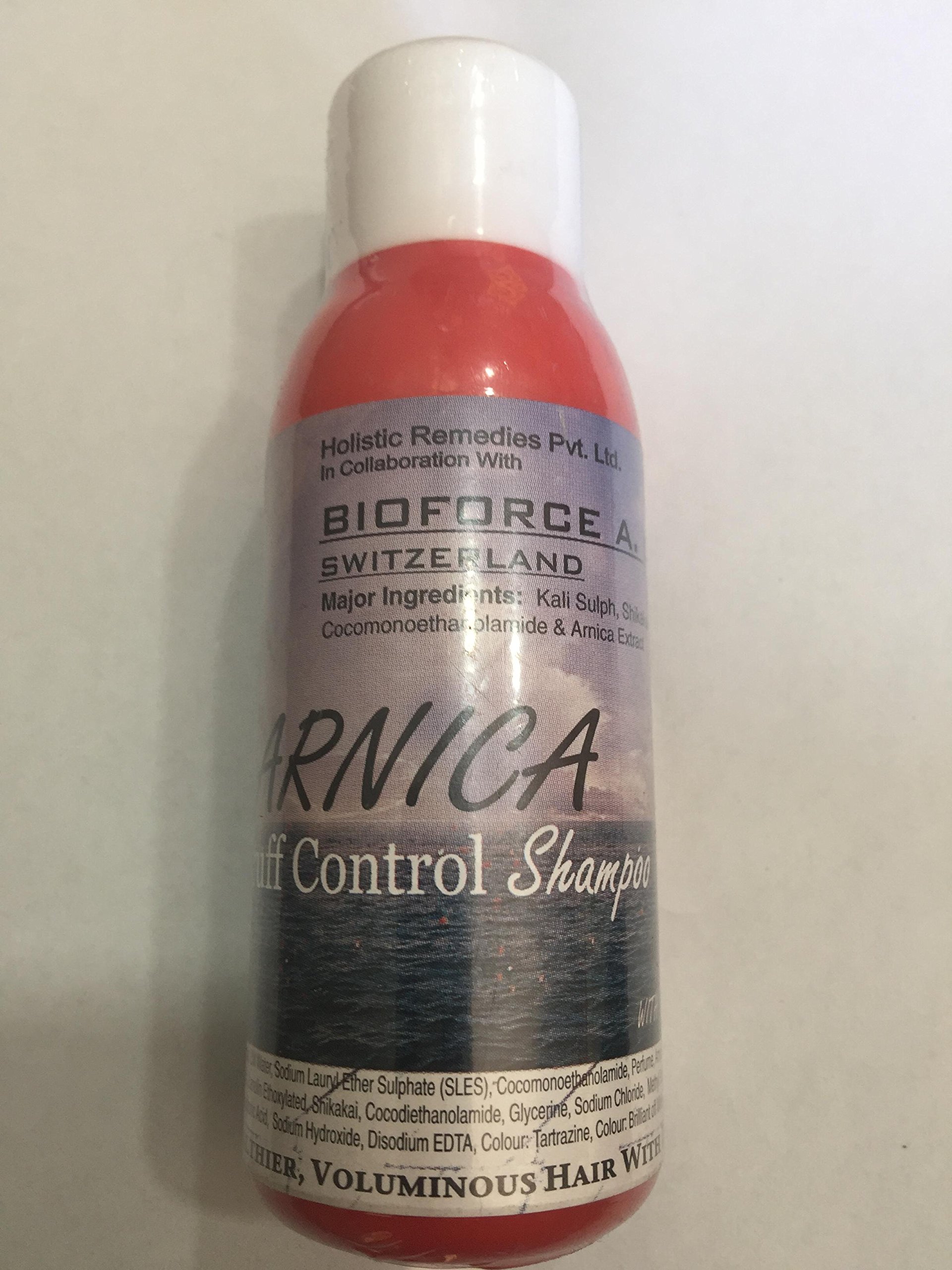 Bioforce AG Arnica Dandruff Control Shampoo for Scalp Care - 115ml (Pack of 3) | Anti-Itch & Flake Relief for Men & Women | Daily Use for Healthy Hair & Scalp