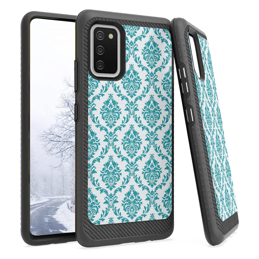 Heavy Duty Galaxy A02s Phone Case - Carbon Edge Hybrid Cover for Men & Women | Durable Protection for Daily Use