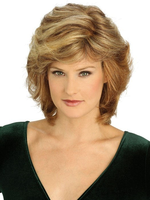 Abigail Synthetic Wig with Mono Top - Natural Look Heat Resistant Hairpiece for Women | Perfect for Cosplay, Daily Wear & Special Occasions