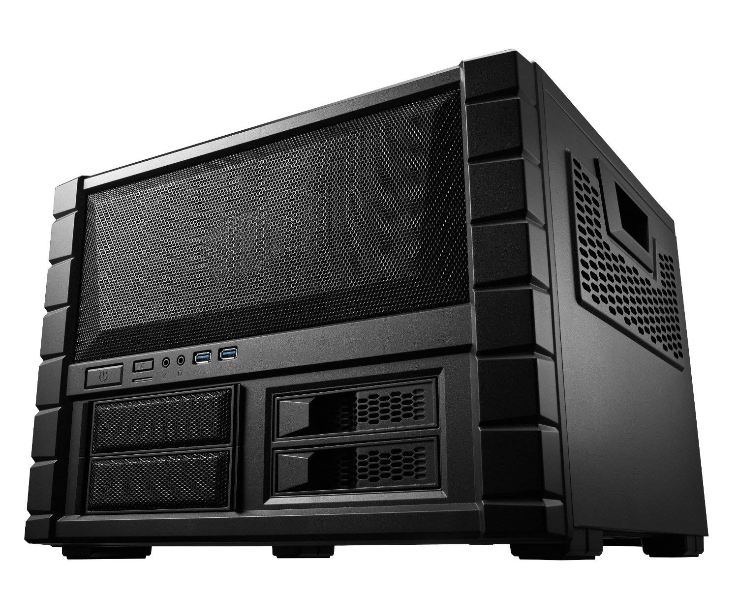 Adamant Custom Compact Liquid Cooled Gaming PC - AMD Ryzen 9 5900X 3.7GHz, X570 Motherboard, 64GB DDR4 RAM, 4TB HDD + 1TB SSD, Windows 10, 550W PSU, WiFi & Bluetooth | High-Performance Desktop Workstation for Gaming, Streaming & Content Creation