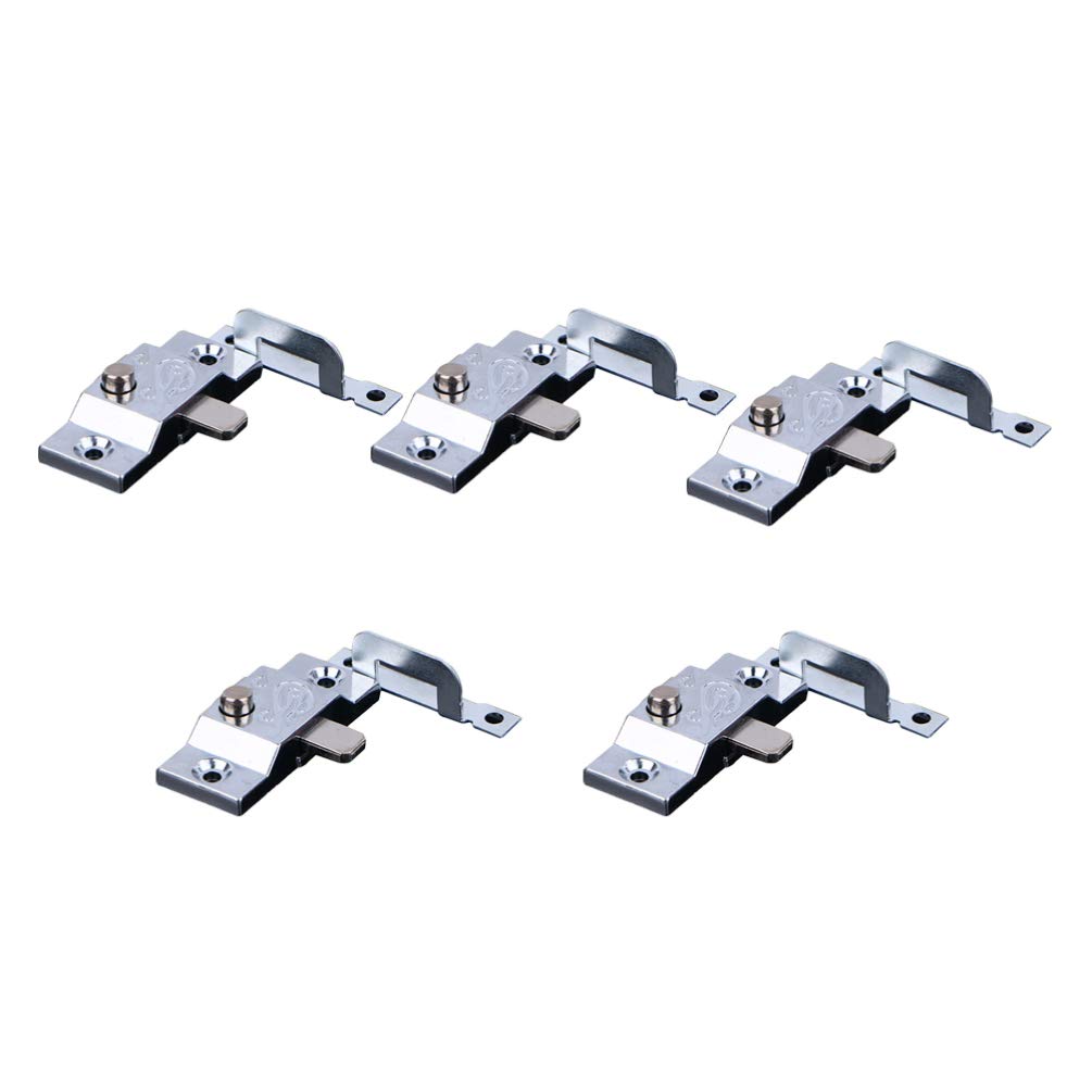 DOITOOL 5-Pack Childproof Sliding Door Locks - Baby Safety Window Locks for Doors, Wardrobes & Windows - Secure Sliding Glass Doors & Windows for Child Safety at Home