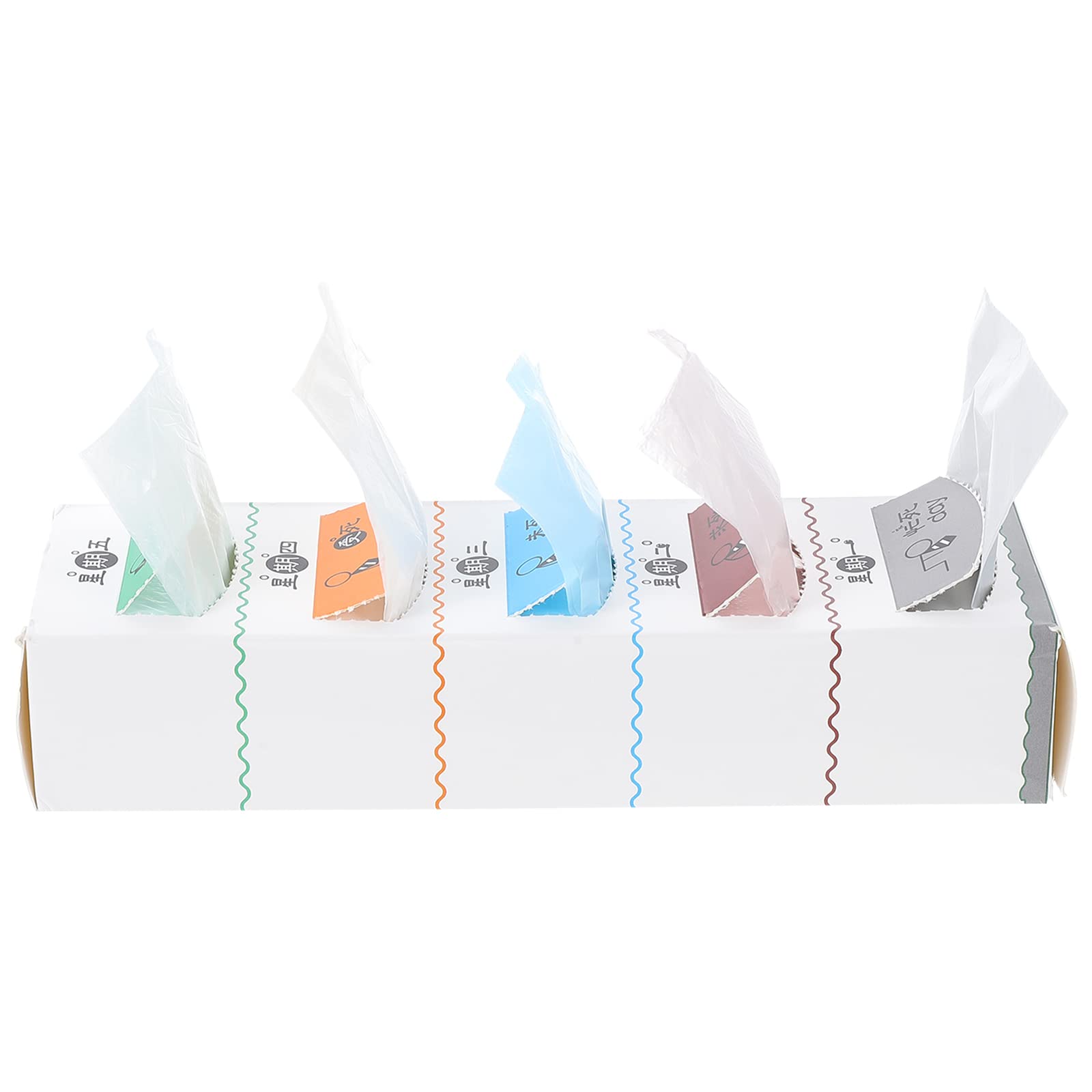 250pcs Cabilock Disposable Trash Bags for Office & Home Use - Small Garbage Can Liners, Durable & Leak-Proof Waste Bags for Desks, Bathrooms, and Kitchen Bins