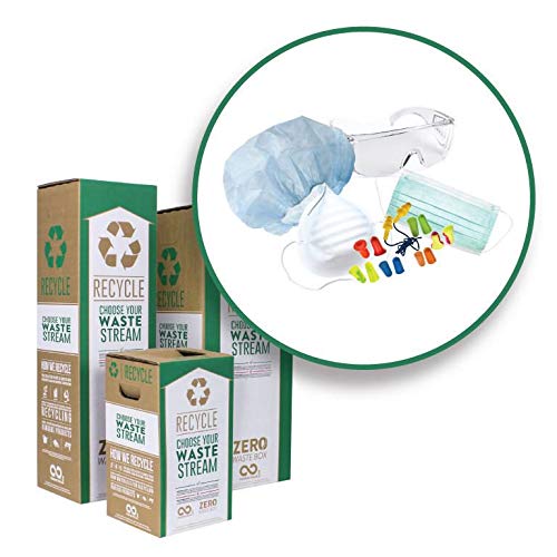 357 - Safety Equipment & Protective Gear Box - Zero Waste Eco-Friendly Storage by TerraCycle - Ideal for Workplace Safety, Emergency Kits & Hazard Protection