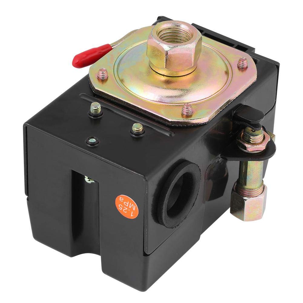 Heavy Duty Air Compressor Pressure Switch 135-175 PSI, 240V 26 Amp Single Port Replacement Control - Perfect for Industrial Air Compressors, Workshop Tools & Pneumatic Systems