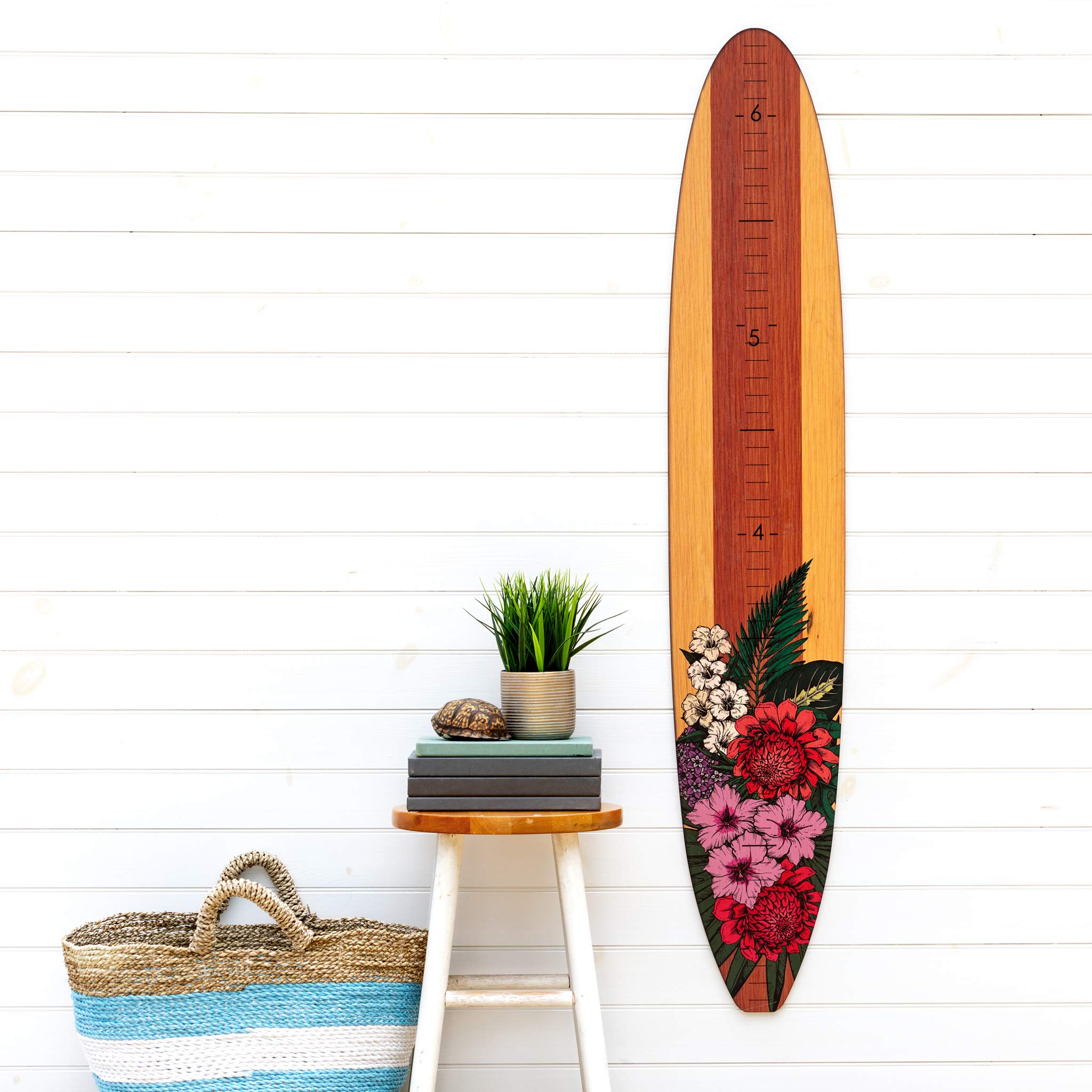 **Wooden Surfboard Growth Chart - 57