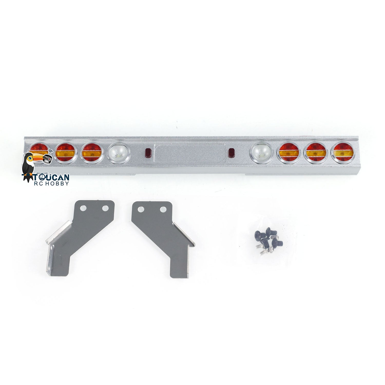 1/14 Scale Universal LED Light Kit for Tamiya 56323 RC Tractor & Construction Vehicles - Durable Spare Parts for Radio Controlled Trucks - Perfect for Nighttime Operation & Realistic Model Displays