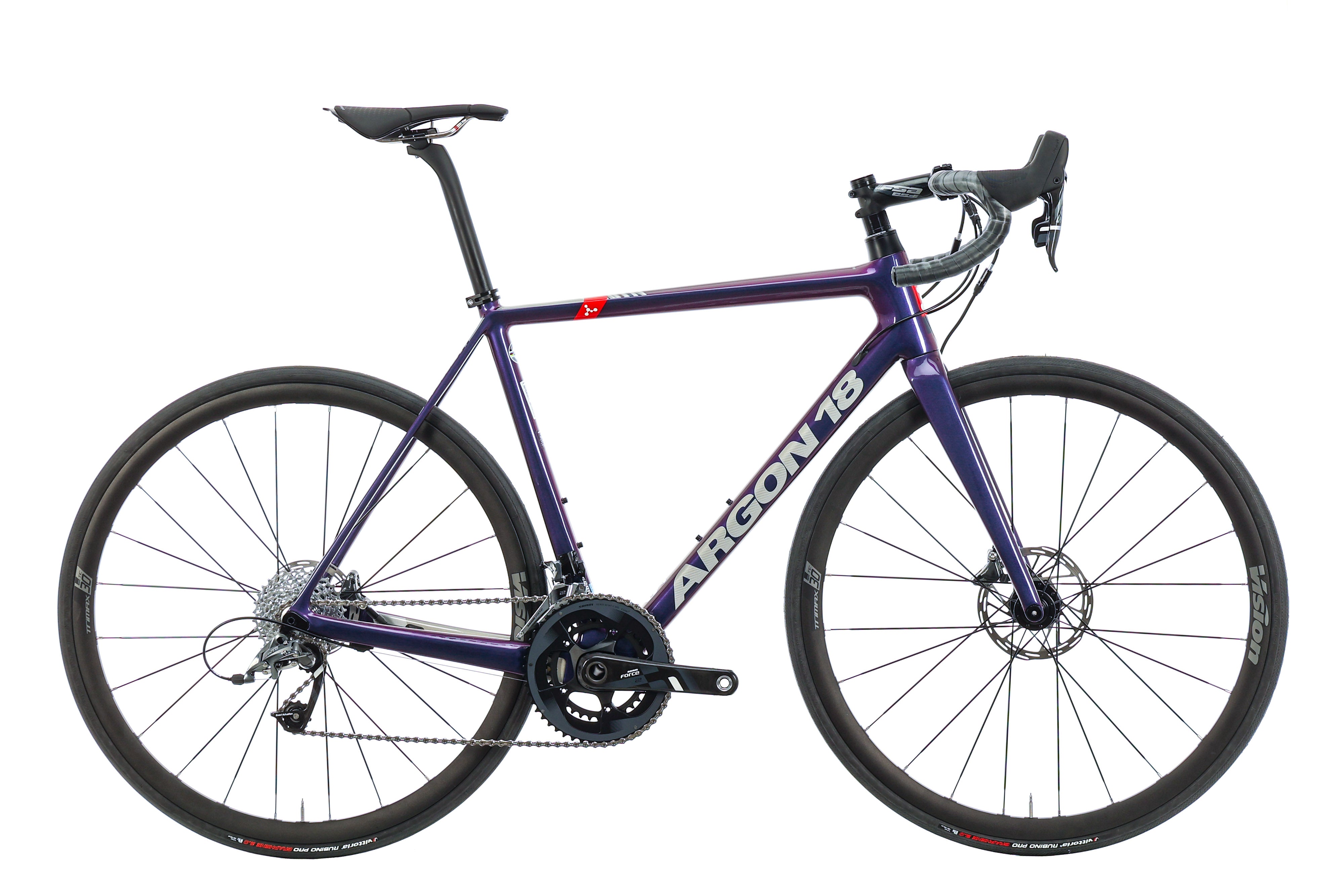 Argon 18 Gallium Disc SRAM Force 22 Road Bike - 2023 Model, Medium Size | Lightweight Carbon Frame for Racing & Endurance | Perfect for Competitive Cyclists & Long-Distance Rides
